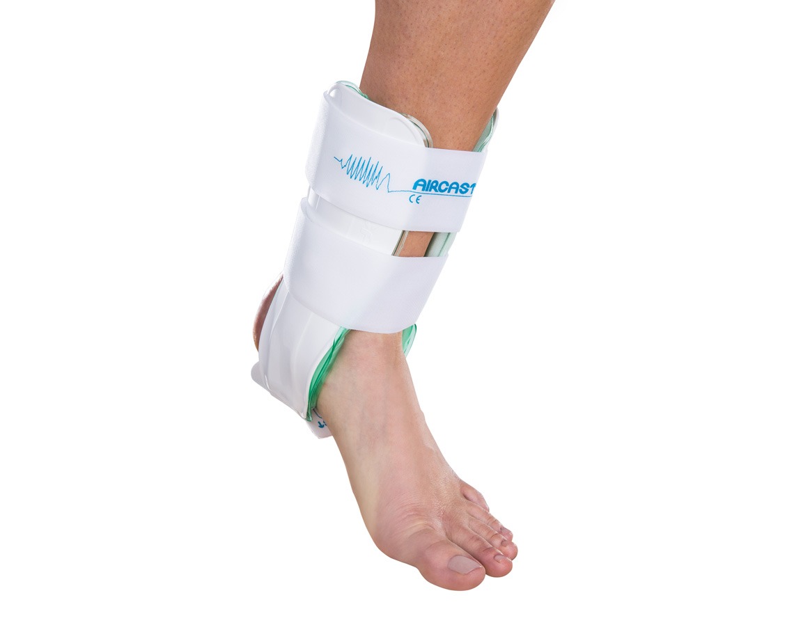 Aircast Air-Stirrup ankle brace for post-surgical foot recovery walking boot transition