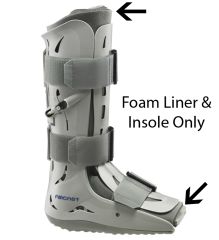  Aircast Walker Replacement Foam Liner w/ Insole