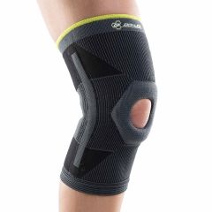 DonJoy Performance Deluxe Knit Knee With Stays 3/4 view