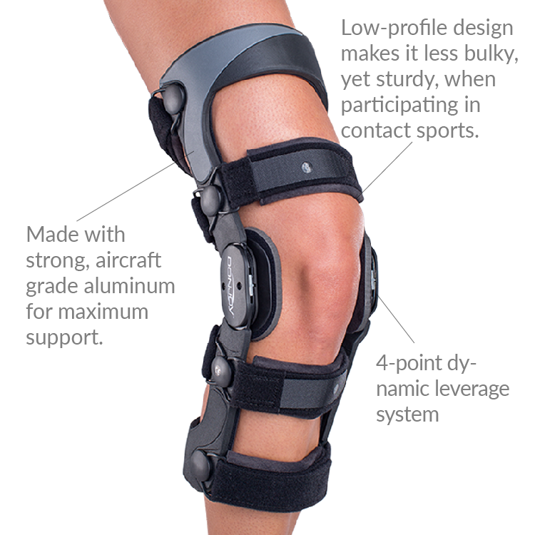 Functional 4 - Point Knee Brace