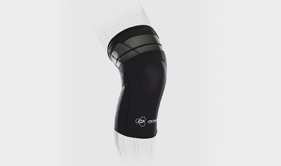 Nike Intensity Knee Sleeve Injury Recovery - Black/White