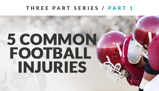 5 common football injuries