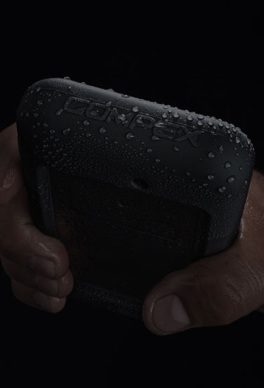 Water-resistant silicone sleeve 