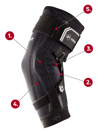 DonJoy Performance Bionic™ Elbow Brace II callout graphic