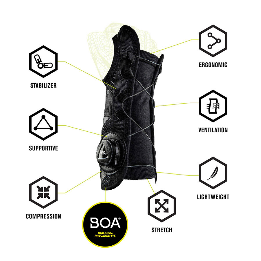 DonJoy Performance Bionic Reel-Adjust Wrist Brace