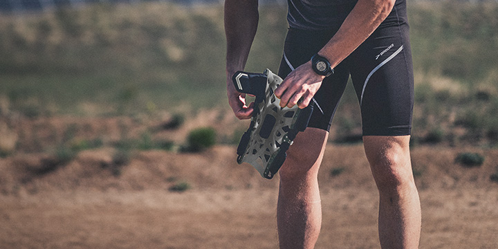 athlete with the webtech knee brace