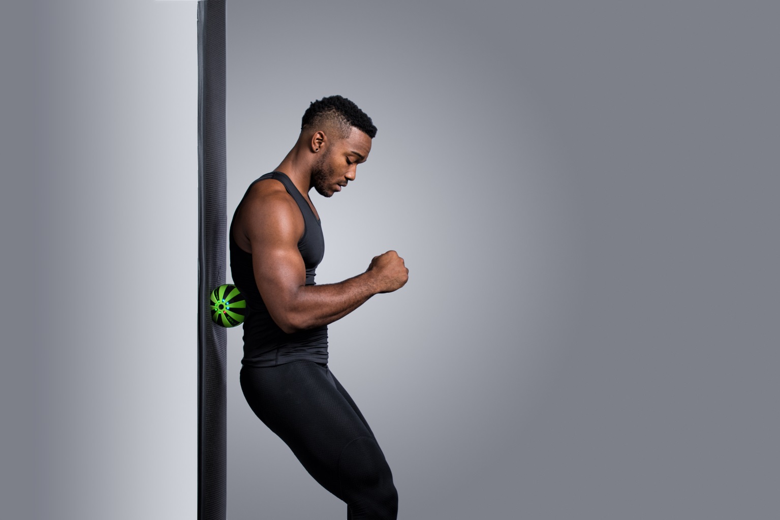 Hypersphere Vibrating Massage Ball on Back